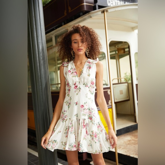 RITA FLORAL MINI DRESS (FINAL CALL) - Picture 4 of 4